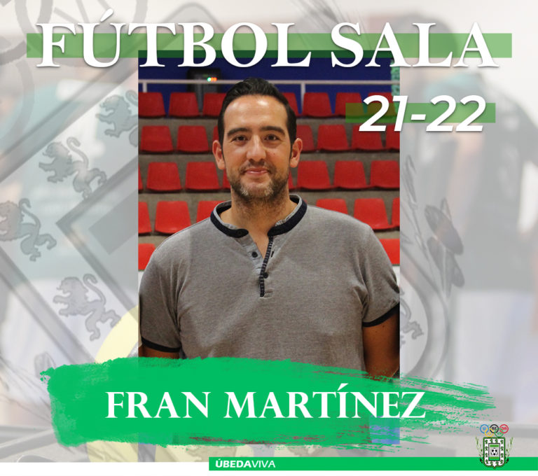 Fran Martínez volverá a entrenar al equipo sénior del Úbeda Viva de fútbol sala