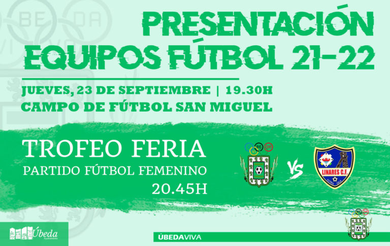 Presentación de los equipos de fútbol y Trofeo de Feria