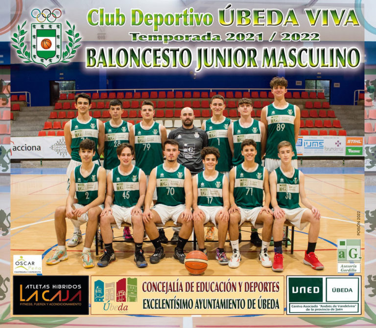El júnior de baloncesto disputará el Campeonato de Andalucía del 22 al 27 de marzo