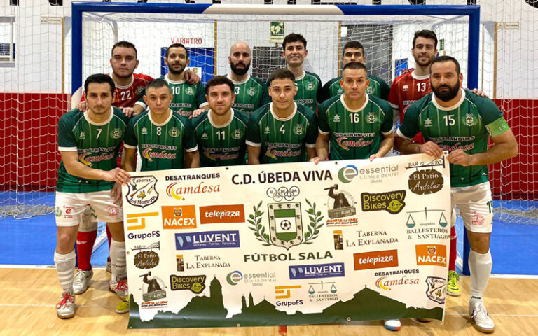 Reparto de puntos en un gran partido entre Úbeda Viva y Linares Futsal