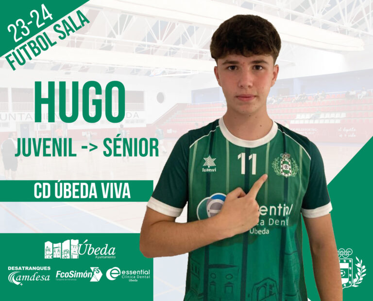 Hugo compaginará el equipo juvenil y el sénior de fútbol sala