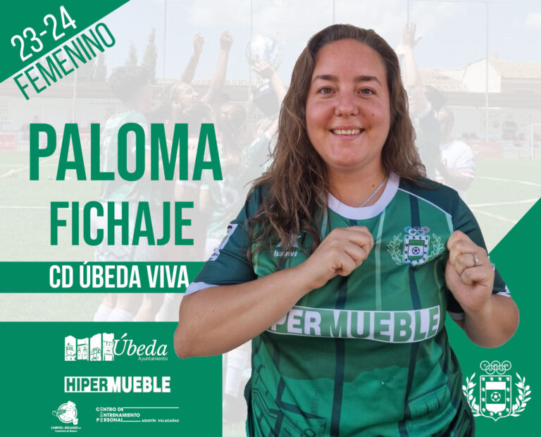 El CD Úbeda Viva ficha a Paloma Jiménez