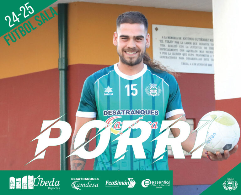 El Úbeda Viva FS ficha a Porri