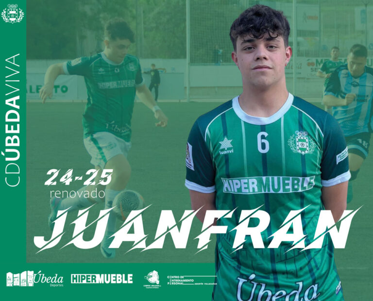 Juanfran sigue en el Úbeda Viva