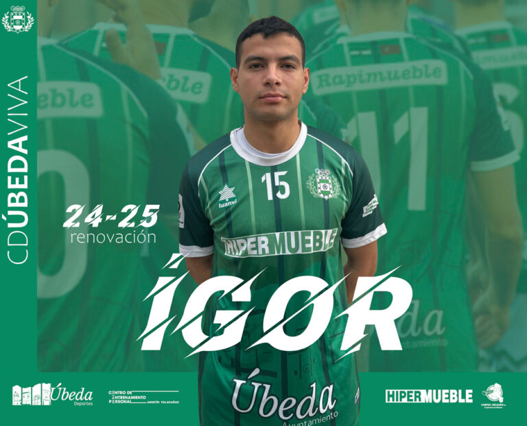 Igor seguirá sumando en el Úbeda Viva