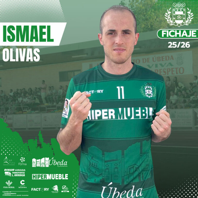 Ismael Olivas vuelve al Úbeda Viva para reforzar la defensa