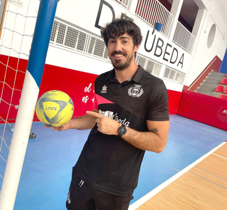 Andrés Marín, coordinador del área de fútbol sala del Úbeda Viva