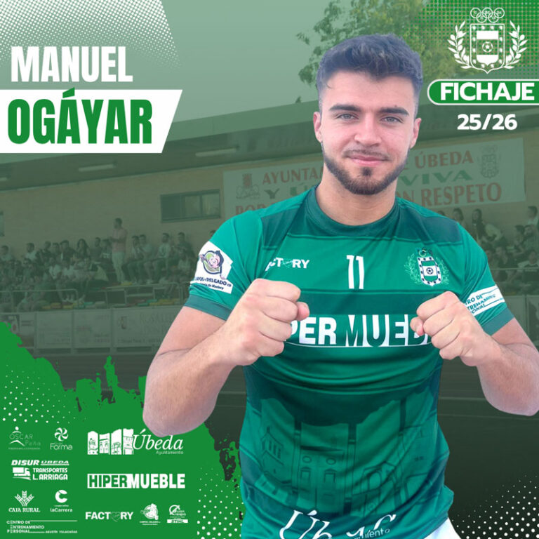 Manuel Ogáyar refuerza la portería del Úbeda Viva