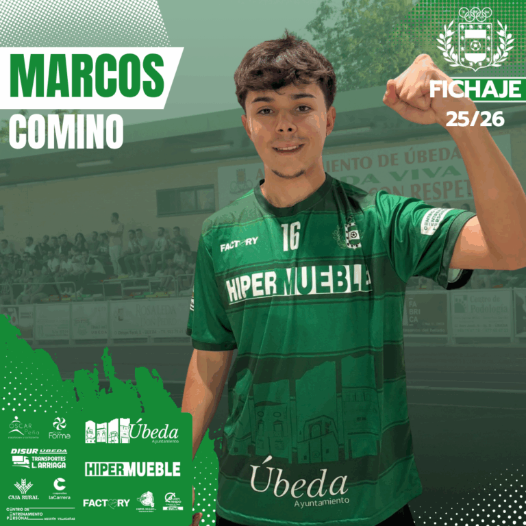 Marcos Comino firma por el Úbeda Viva