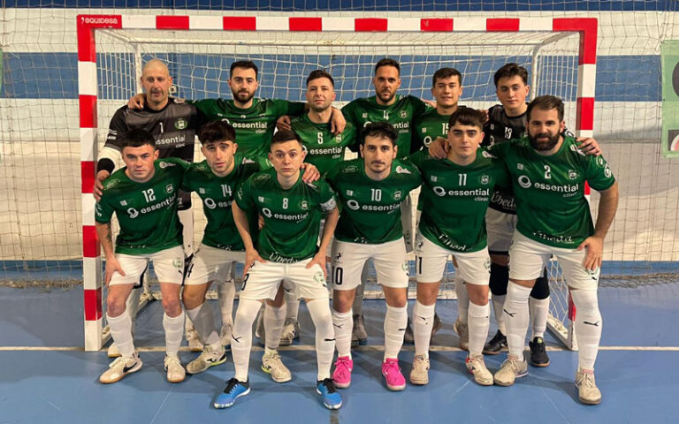 El Úbeda Viva FS no pudo sumar en el pabellón San Andrés de Baeza